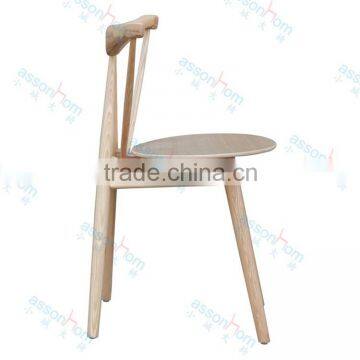 Hans Wegner Wood Chair / Wood Dining Chair / Wooden Furniture photo-3