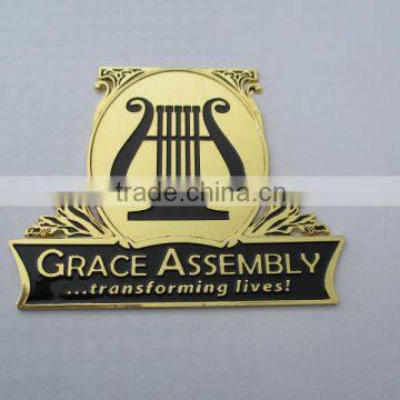 zinc tag,metal label, gold tag,metal embossed label