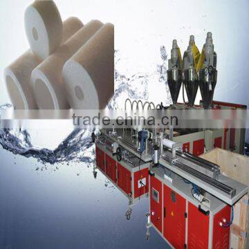 3Extruders&3Molds Polypropylene Melt Blown Filter Cartridge Machine