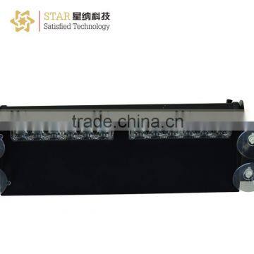 3W*12 LED (36W) Auto Red Blue Police Amber Led Visor Strobe Lights 12V(XN-186D-2) photo-4