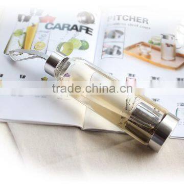 500ml Heat Resistant Glass Tea Bottle With Tea Strainer YH665 photo-6