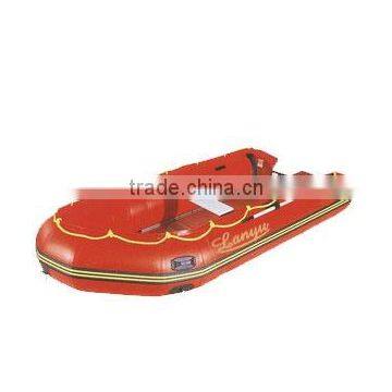 Aluminum floor boat