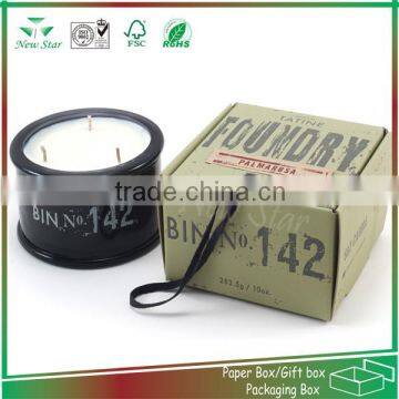 wholesale paper candle packaging candle boxes