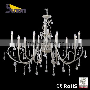 12 light crystal pendant for chandelier/modern crystal chandelier