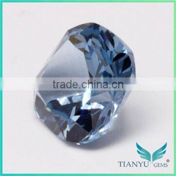 Wholesale Gem Processing Heat Resistant Aquamarine Blue Nano Spinel For Micro Pave Jewelry photo-4