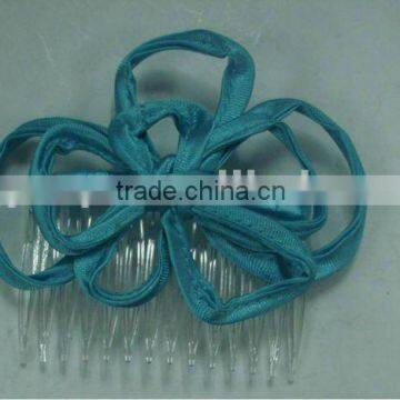 Classic fabric hair comb