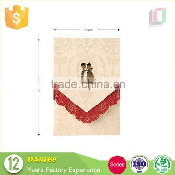 Latest design ideal products fancy wedding cards