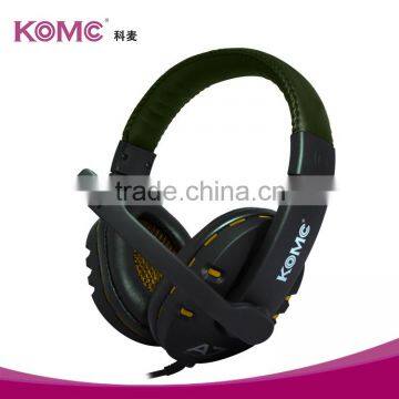 2015 new gaming headphone with mic and remote contral