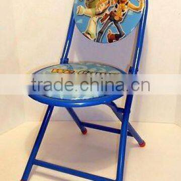 Woody folding metal child chair preschool toddlers