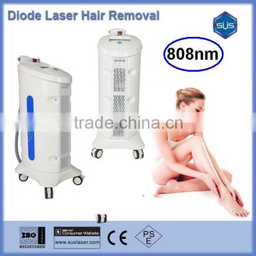 2015 latest SUSLASER 808 nm diode laser hair removal machine CE/ISO 808nm photo epilator