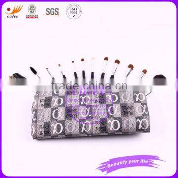 Eya Various style of 12-piece cosmetic brush set with top quality