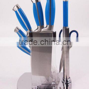 New Design Complete Royal 5 Pcs Kitchen Knife Set With Rack photo-2