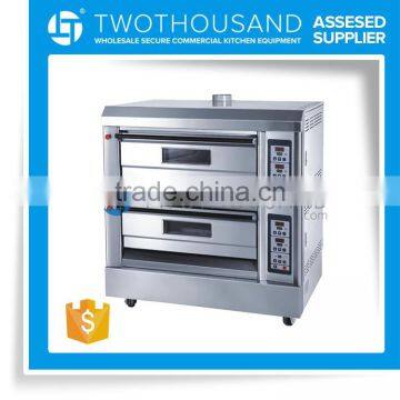 Gas Oven for Bread- 2 Deck 4 Trays, All S/S, Pan 40*60 Cm, TT-O38D photo-2