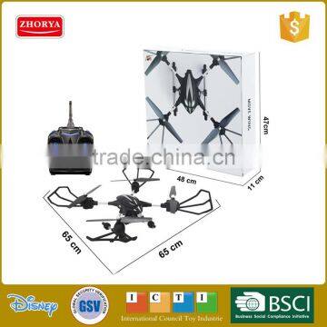 Zhorya Newest RC toy Professional Drone 2.4GWIFI (720P) four-axis aircraft six-axis gyroscope