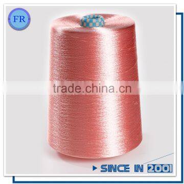 polyester viscose blended double twist yarn for weaving best selling