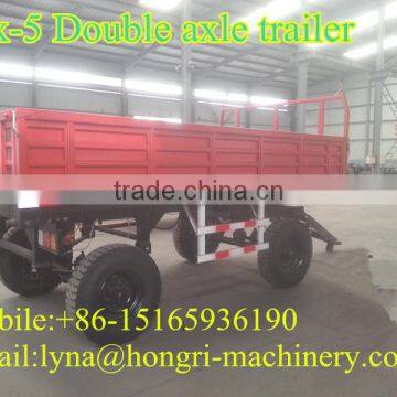 Agricultural Truck Double Axle 7CX-5 Farm Tractor Trailer photo-2