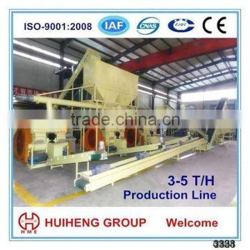 Biomass briquette machine and wood pellet making machine and biomass pellet production line with CE