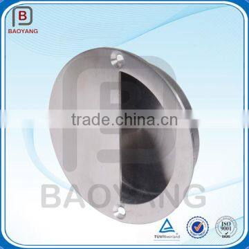 OEM service casting stainless steel circular port flush pull handle