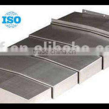 machine safety guard steel plate telescopic cover