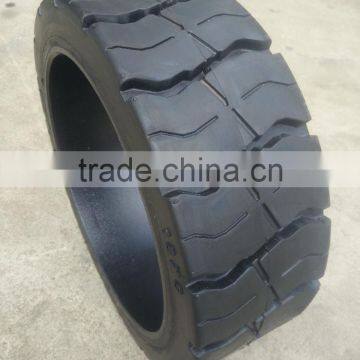 315mm*145*180 380mm*165*246.3 13.5x5.5x8 Press-on Rubber Solid Tires photo-4