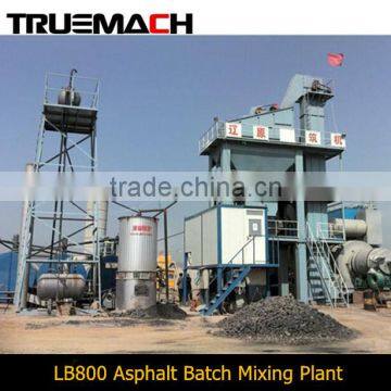 LB800 64t/h 800kg/batch Capacity Asphalt Batch Mixing Plant