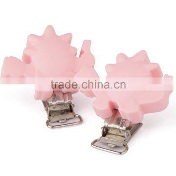 Cute Animal Shape Baby Pacifier Chain Clamp Silicone Material photo-3