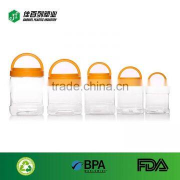 Handle Lid Screw Cap Transparent Plastic PET Bottle photo-6
