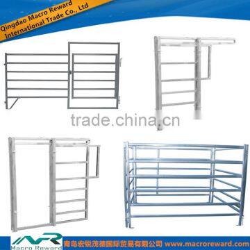 Steel Cattle Corral Panel Metal Livestock Field Fence Gate