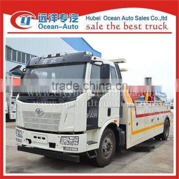 FAW 4X2 8ton Car Towing Equipment Tow Truck photo-2