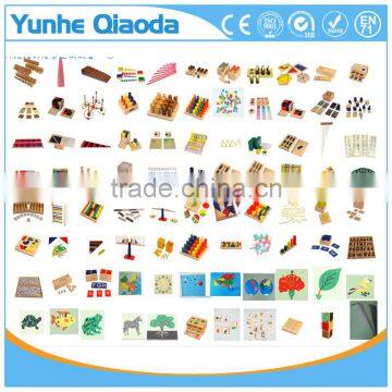 Wooden Educational Toys Montessori Material 88pcs Set photo-2