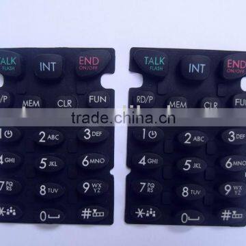 Custom Top Quality Clear Silicone Button
