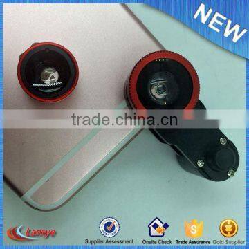 Universal Phone Kits 3 In 1 Clip Mobile Lens,Fish Eye Macro Wide Angle Portable Phone Camera Lens