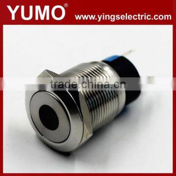 LA19-AJS 19mm 250VA C Led medical treatment elevator equipment pushbutton micro switch waterproof Metal push button