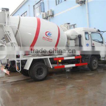 Chengli Factory Sale 4m3 Dongfeng 4x2 Mini Truck Concrete Mixer photo-3