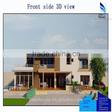 Luxury Light Steel Structure Prefab Mansion photo-2