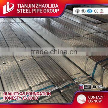 ASTM A500 GR A B WELDED Galvanized Carbon Steel Square Tube From Tianjin Manufacture photo-2