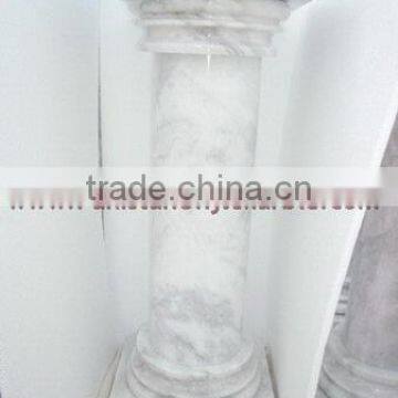 DECORATIVE ZIARAT WHITE MARBLE PEDESTALS