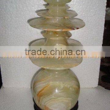 FACTORY PRODUCUNG FINE QUALITY LATEST DESGINE ONYX LAMPS HANDICRAFTS photo-2