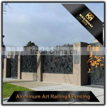 Perporated Stainless Steel Laser Cut Decorative Outdoor Metal Garden Screens