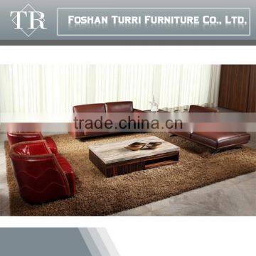 Modern Italian Style Geniune Sectional Leather Sofa photo-2
