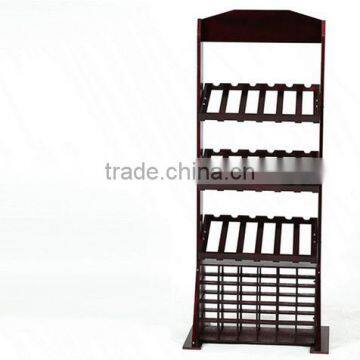 vertical wooden wine display racks &Whisky frame