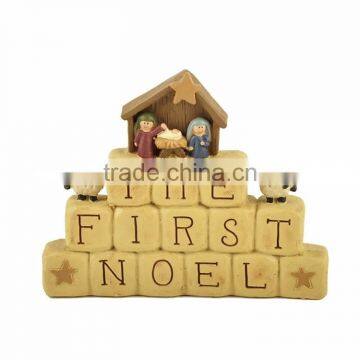Custom the Birth of Jesus Miniature Nativity Christmas Decoration photo-2