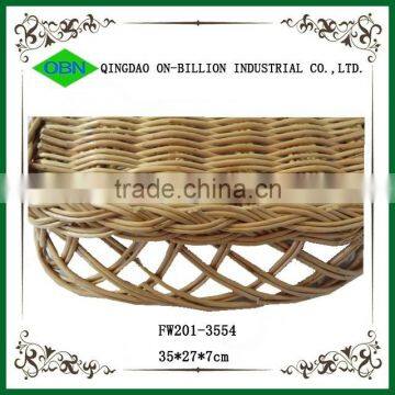 Made in China Handmade Weaving Fruit Wicker Tray photo-5
