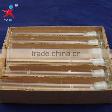 12pcs in one box tube glass for testing