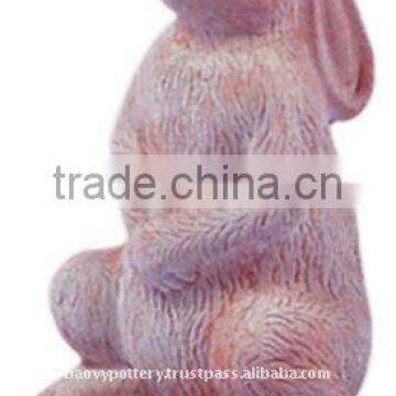 Terracotta animal planter