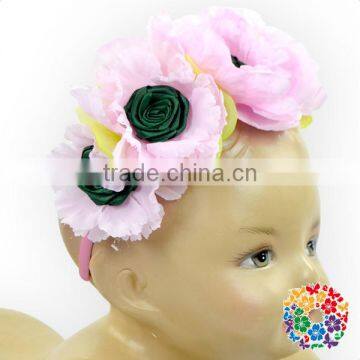 Vintage Colorful Flower Baby Kids Latest Hairband Designs photo-2