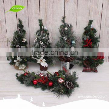 GNW CHTR-1606006 Customized Promotional small snowing artificial christmas trees Decoration