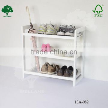 modern wooden shoe rack -M