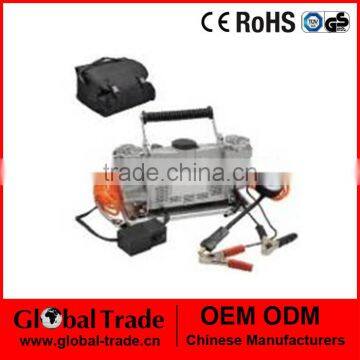 12V Metal Air compressor with light 12V Air Pump Tyre infator compressor Car Air Compressor Air Inflator A0150