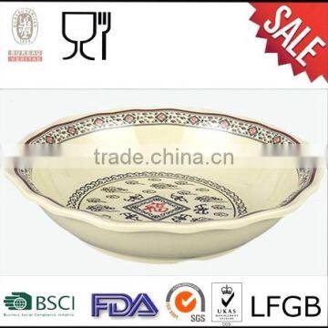 Factory Wholesale Large Capability Melamine Plates,New Design Melamine Plates